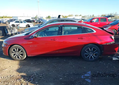 2018 Chevrolet Malibu Lt из США, поврежденный, VIN 1G1ZD5ST5JF287326